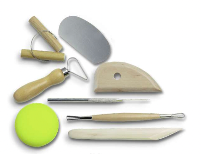 Ensemble d'outils de poterie 92
