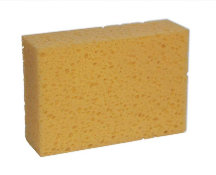 Plastic sponge fine