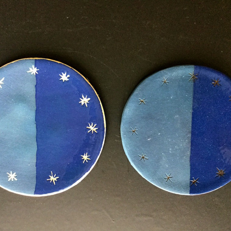 Bild für Engobe dunkelblau