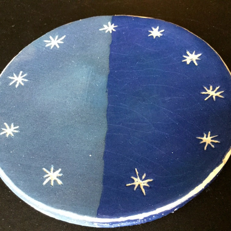 Bild für Engobe dunkelblau