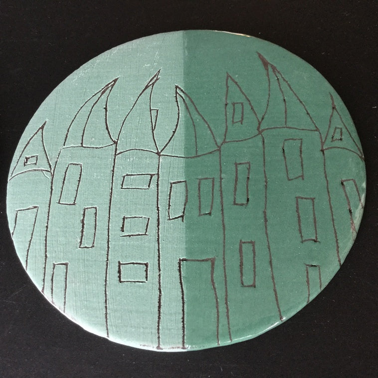 Bild für Engobe dunkelgrün