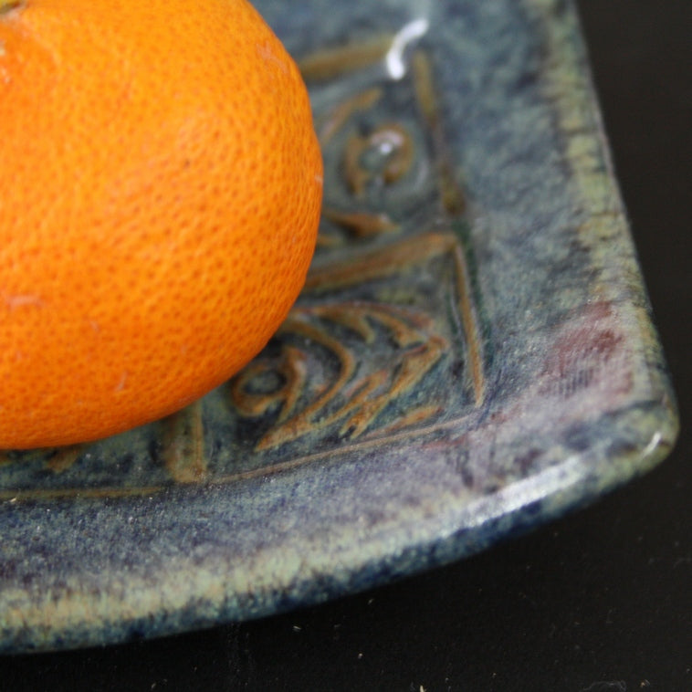 Bild für Schwarzblaueffekt Steinzeug